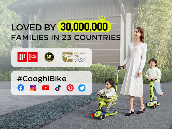 Cooghi - the best children scooter brand