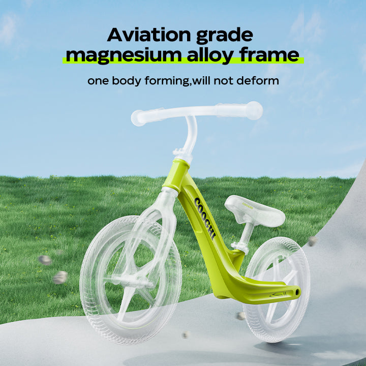 Cooghi S3 Baby Balance Bike Aviation Grade Aluminum Frame