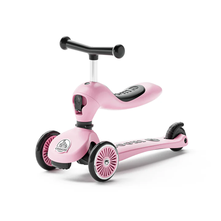 Cooghi V2 classic scooter bike for kids pink