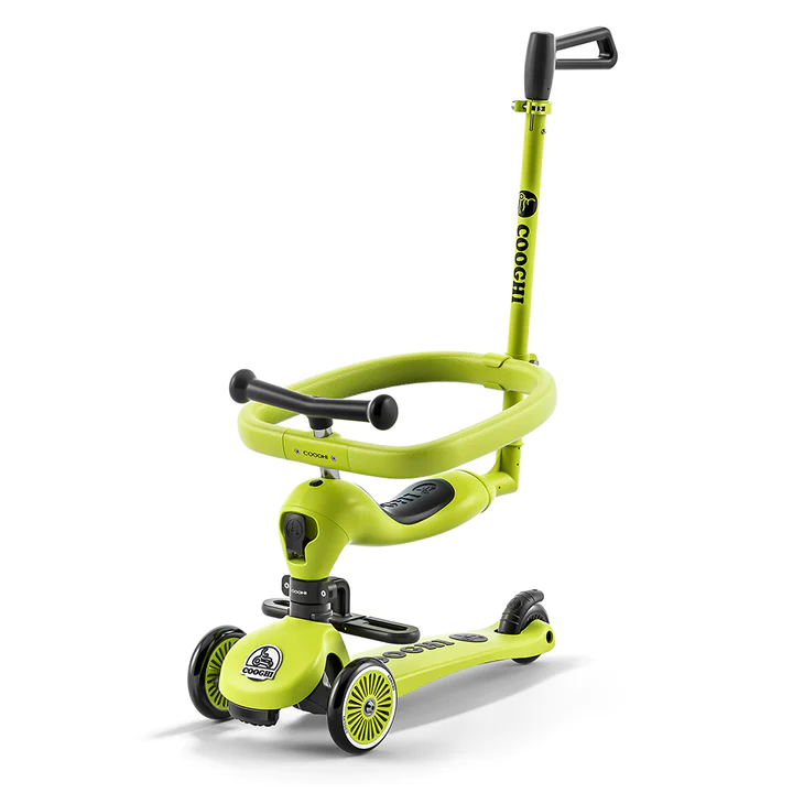 Cooghi V4 classic baby scooter green