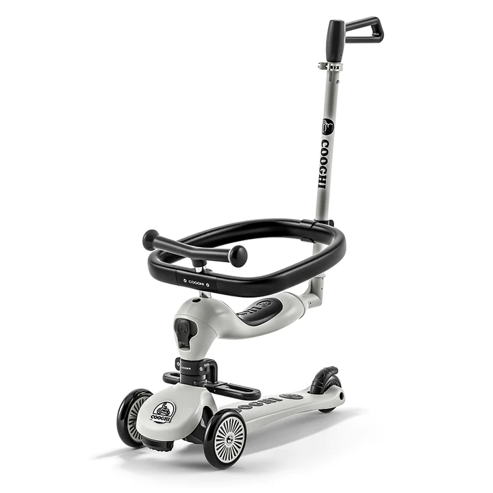 Cooghi V4 classic baby scooter gray